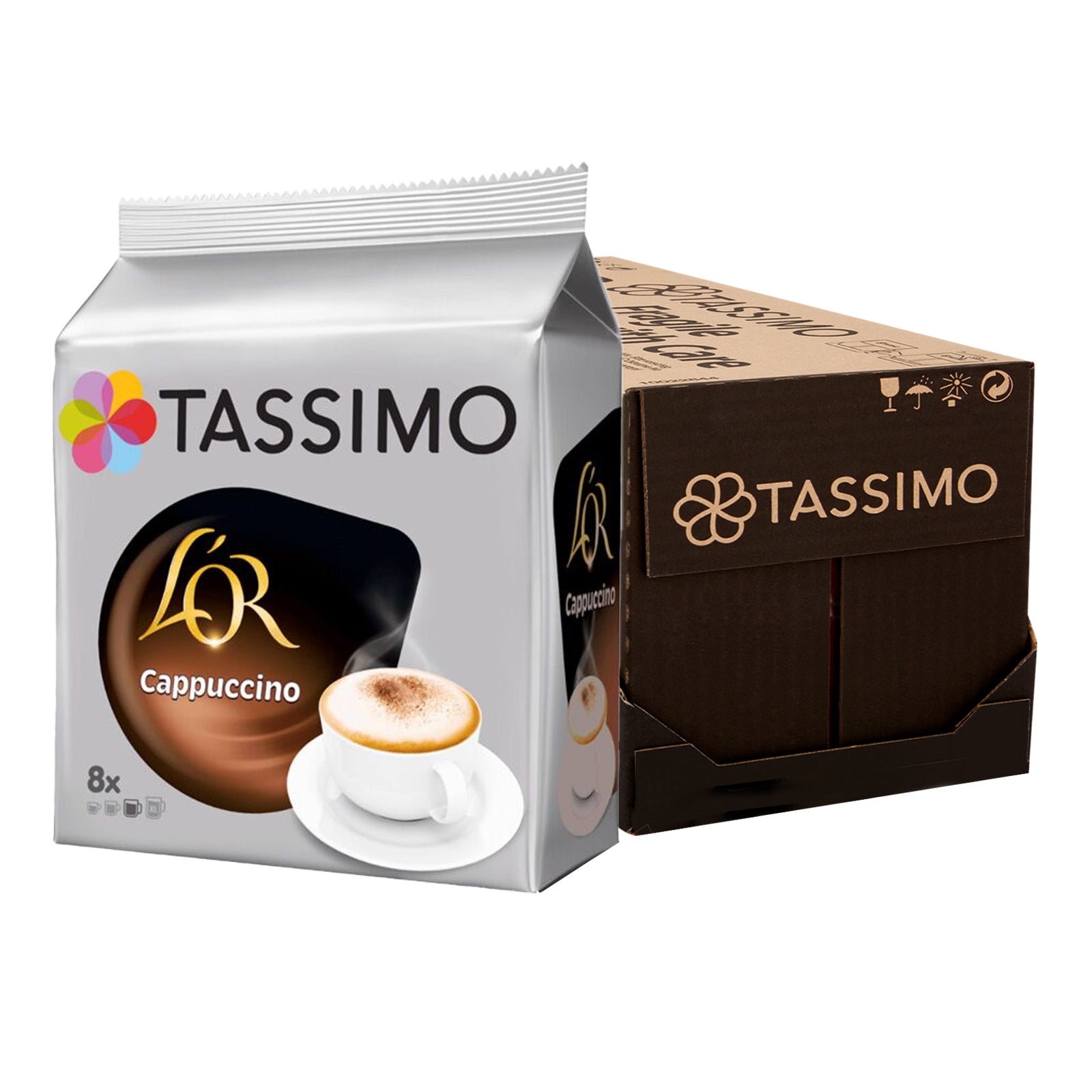 Tassimo L OR Cappuccino Coffee Pods Case Coffee Supplies Direct