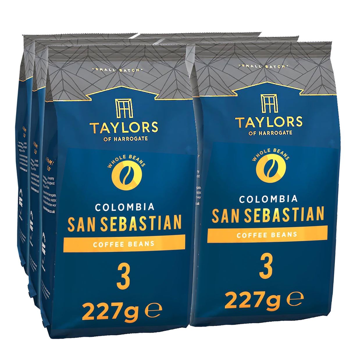 Taylors of Harrogate Colombia San Sebastian Beans Case 6x227g