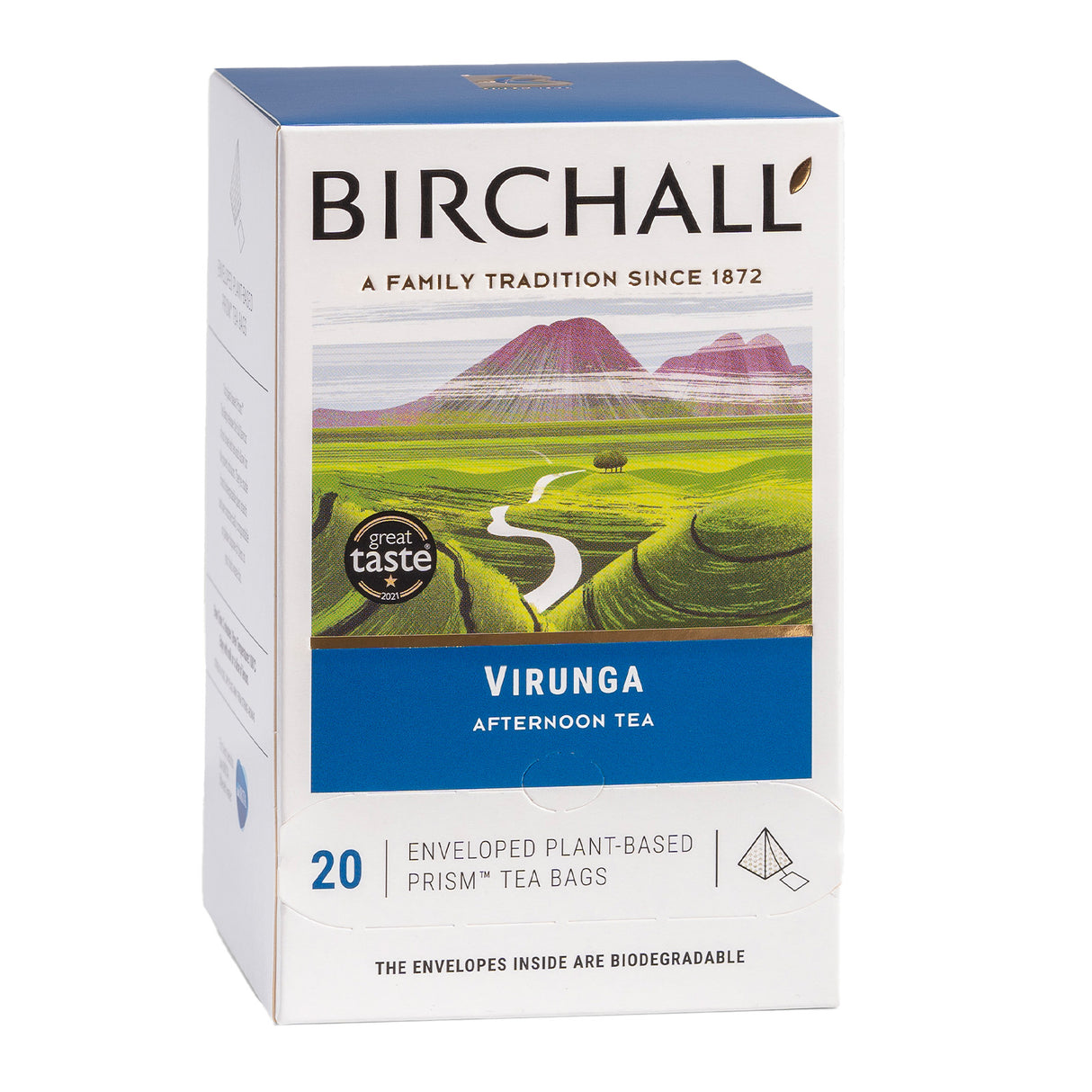 Birchall Virunga Afternoon Tea Enveloped Prism Tea Bags 6x20