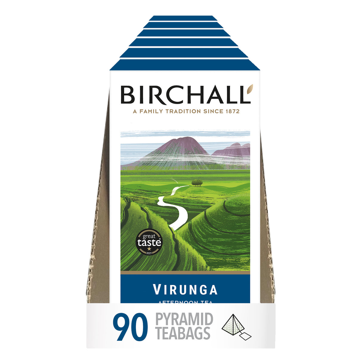 Birchall Virunga Afternoon Tea Prism Tea Bags 6x15