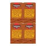 Yorkshire Caramelised Biscuit Brew Tea Bags 4x40