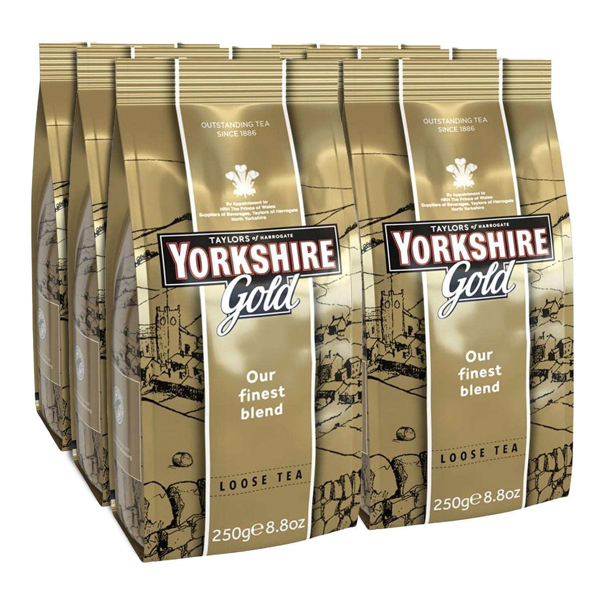 Yorkshire Gold Tea Loose Leaf Tea 250g 6x250g