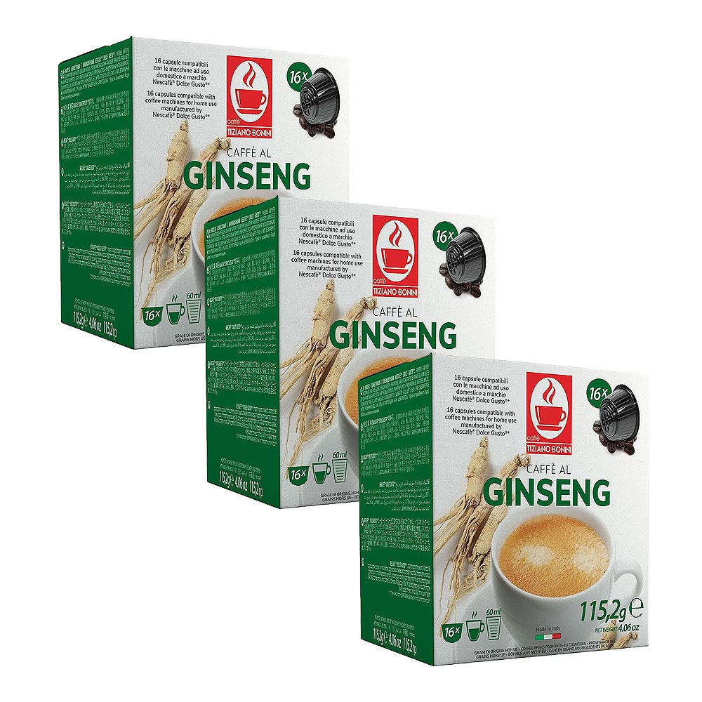 GINSENG CAPSULE COMPATIBILI DOLCE GUSTO AROMA LIGHT