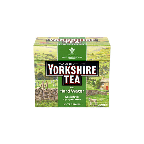 Yorkshire Tea for Hard Water Tea Bags 1 x 80