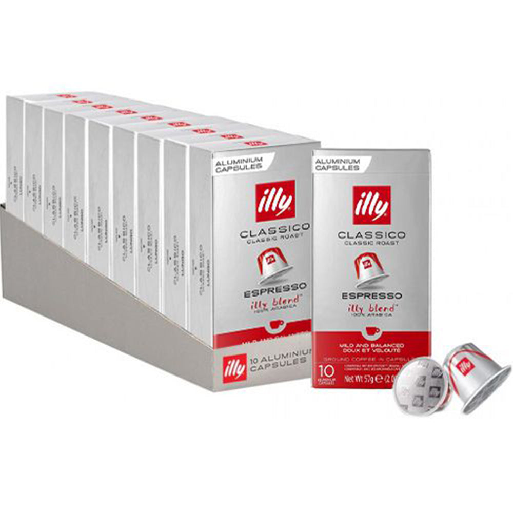 Nespresso compatible hotsell capsules illy