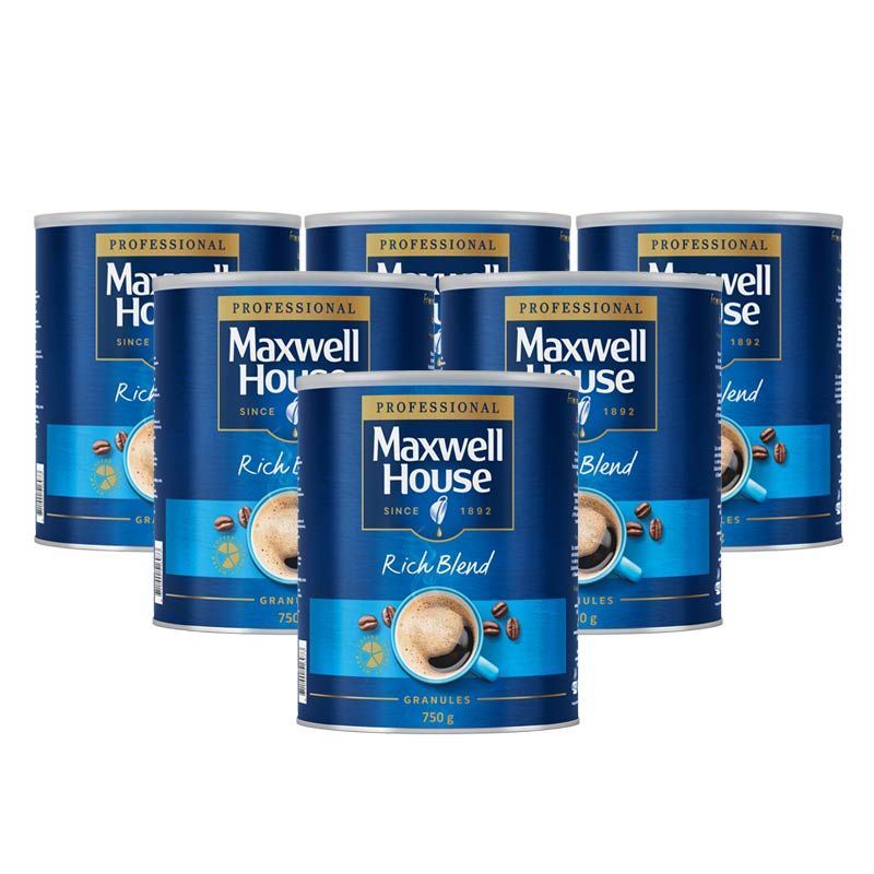 Maxwell House - Classic Instant Coffee - 6x 200g