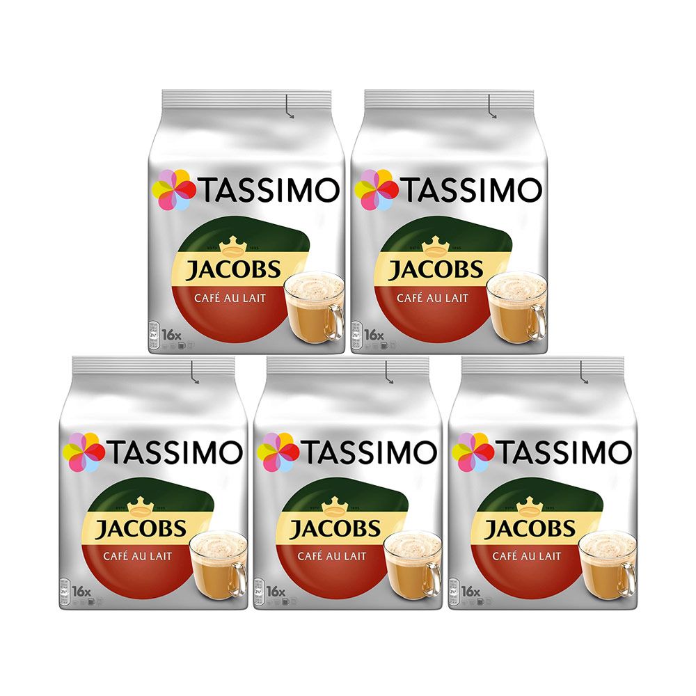 Tassimo - Jacobs Cafe au Lait - 5x 16 T-Discs